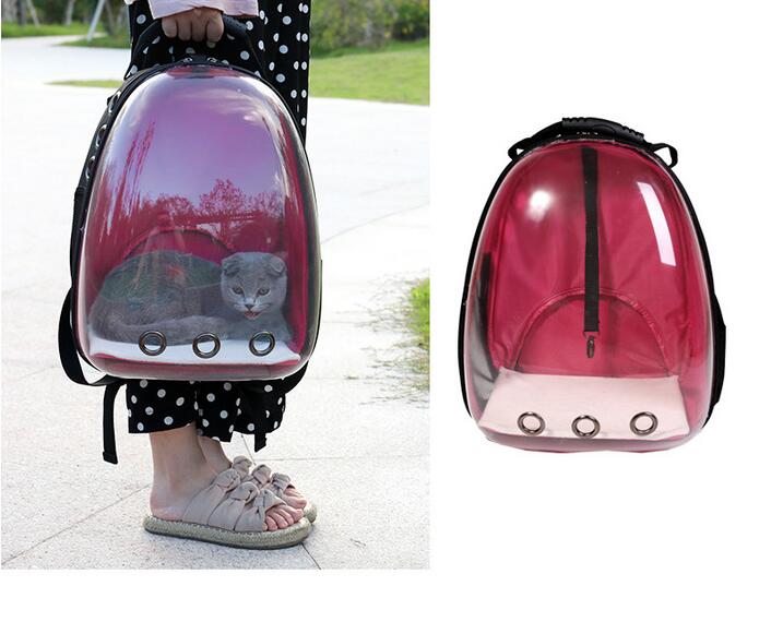 Clear View Pet Backpack for Travel and Everyday Comfort