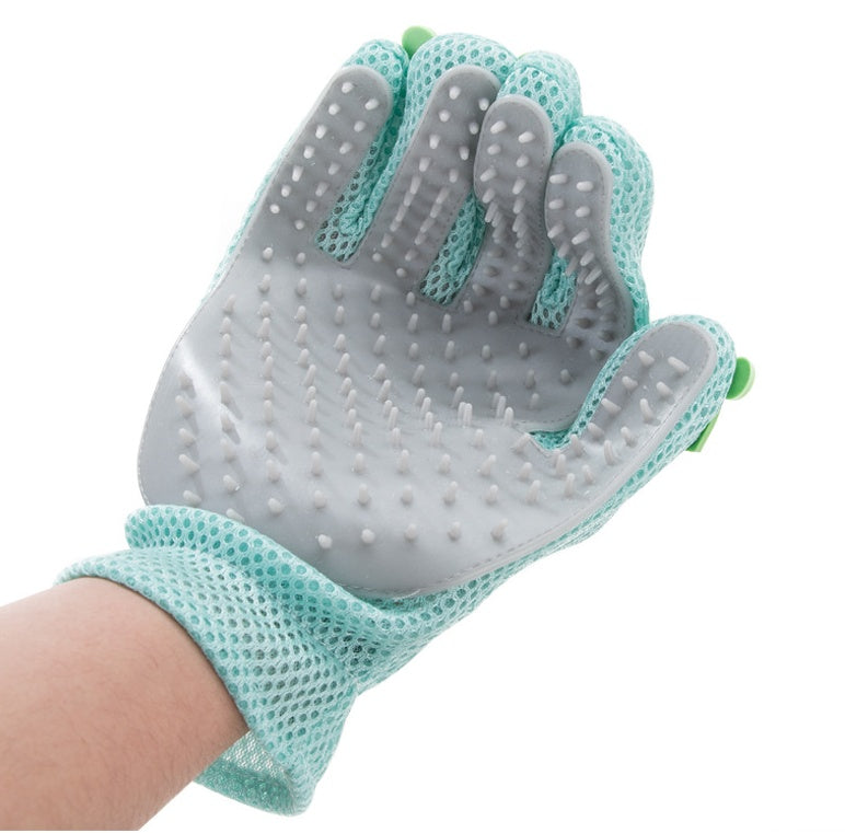 Gentle Pet Hair Removal Glove for Easy Grooming