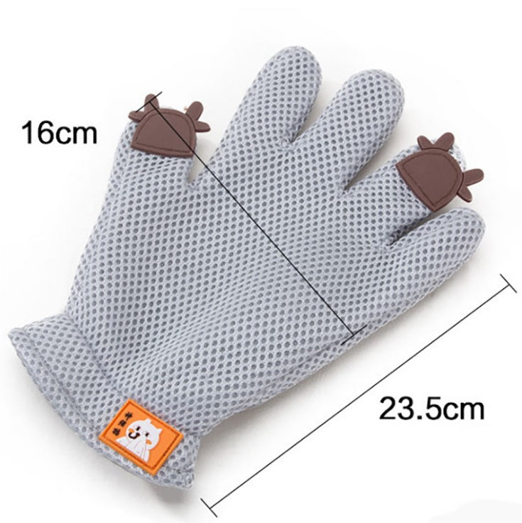 Gentle Pet Hair Removal Glove for Easy Grooming