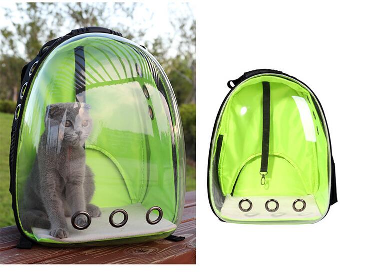 Clear View Pet Backpack for Travel and Everyday Comfort