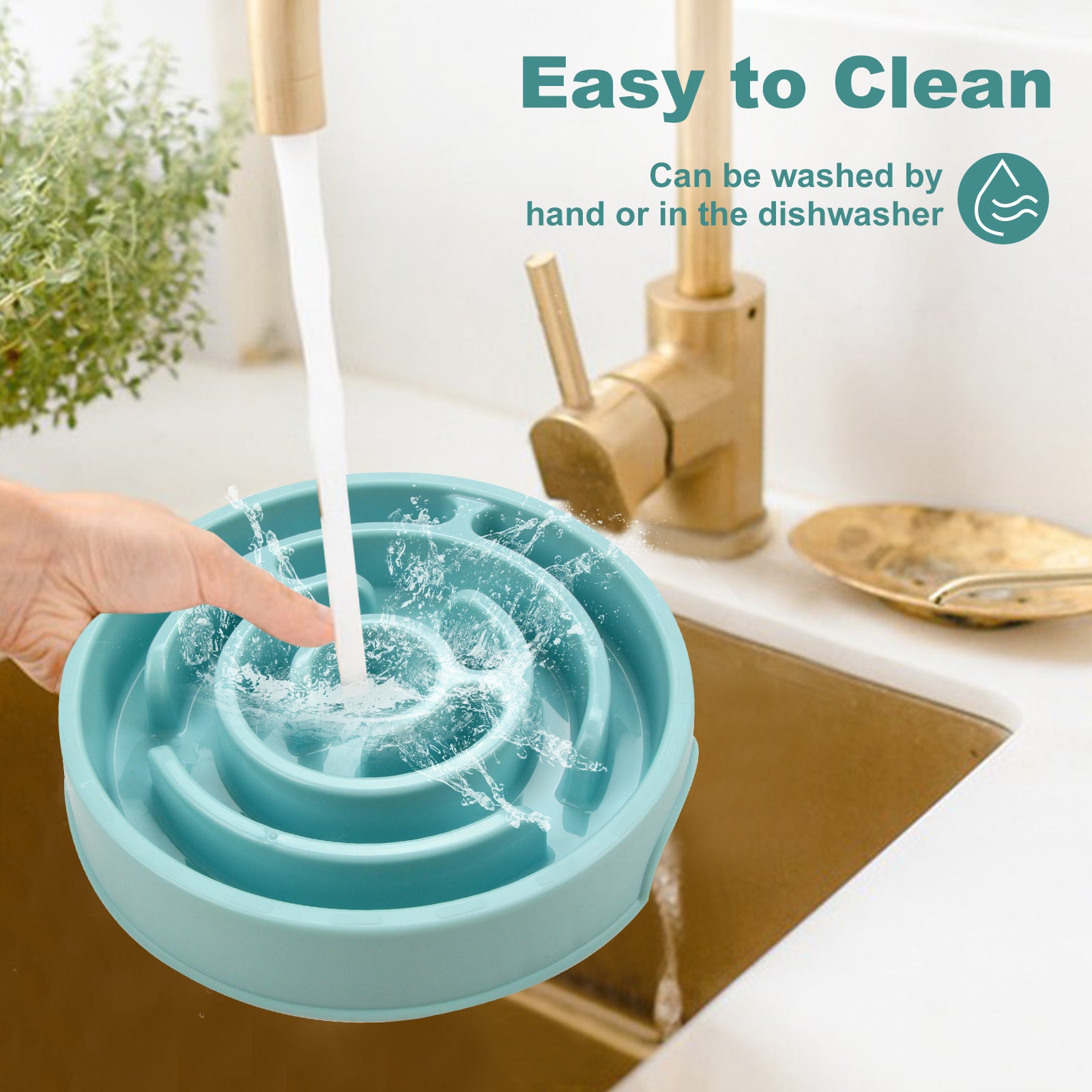 Slow Feeder Bowl for Healthy Happy Eating