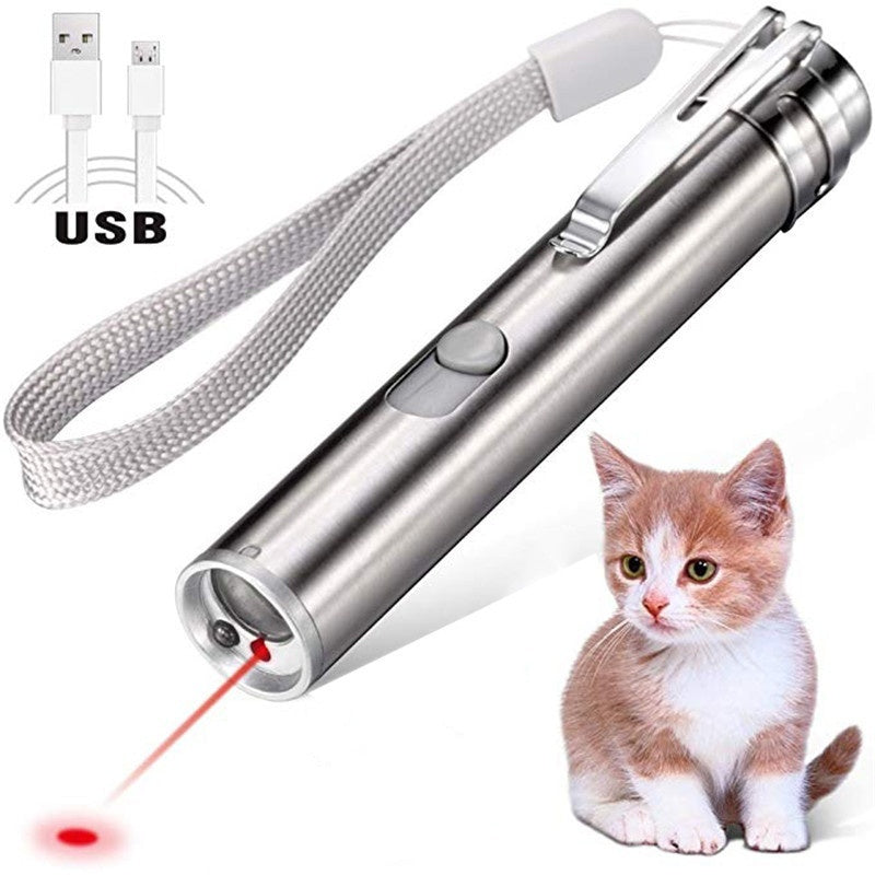 Interactive Laser Cat Stick for Endless Fun Playtime