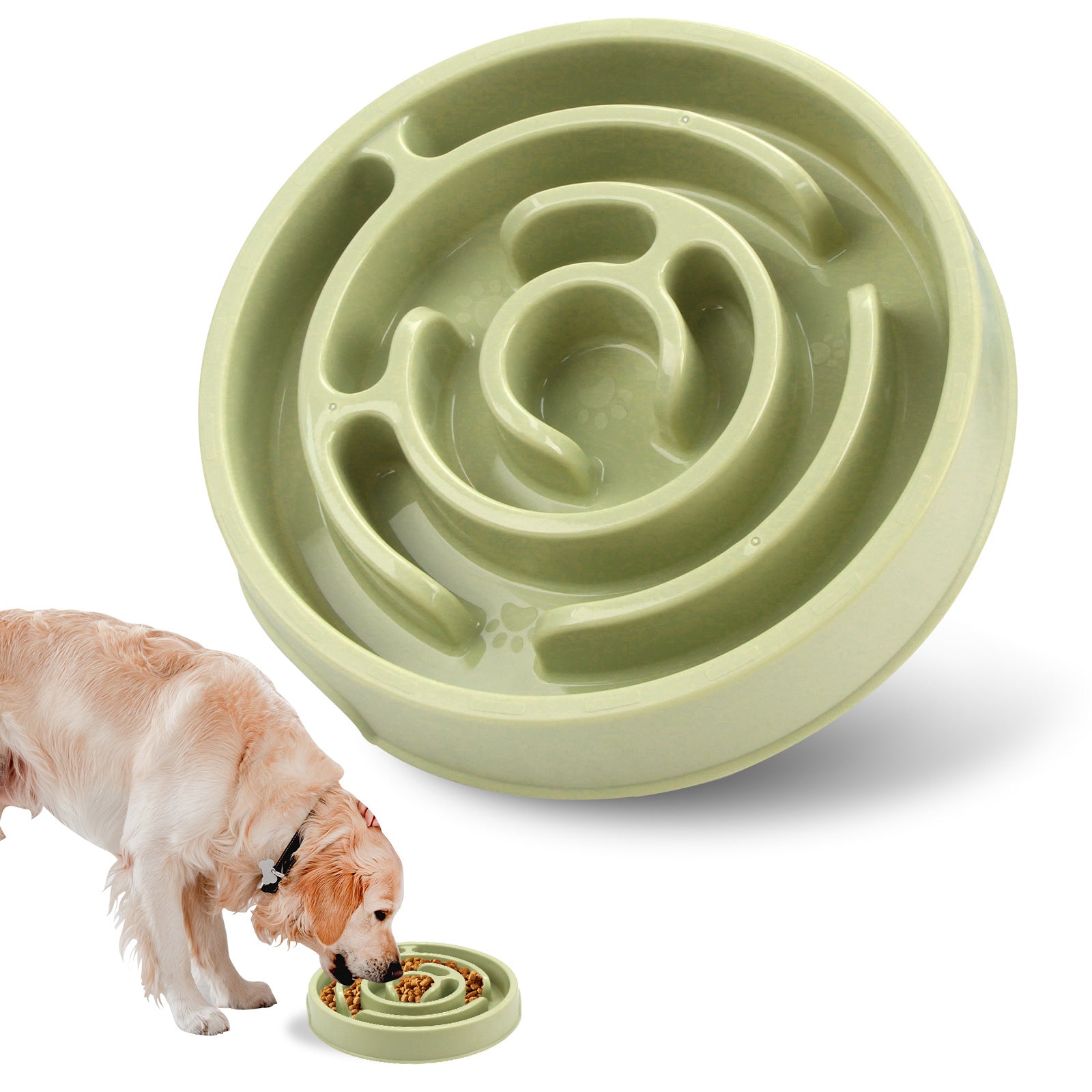 Slow Feeder Bowl for Healthy Happy Eating