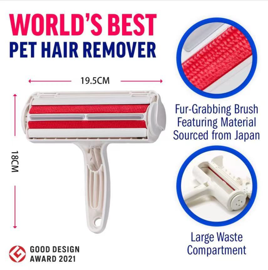 Reusable Pet Hair Remover Roller for Fur-Free Home
